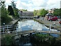 SJ4077 : Broad lock, Ellesmere Port by Christine Johnstone