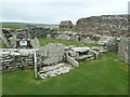 HY3826 : Broch of Gurness - Viking village buildings by Rob Farrow