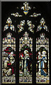 TF3524 : Stained glass window, All Saints' church, Holbeach by Julian P Guffogg