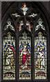 TF3524 : Stained glass window, All Saints' church, Holbeach by Julian P Guffogg