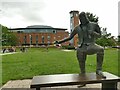 SP2054 : 'Young Will' sculpture, Stratford-upon-Avon by Stephen Craven