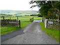 NY7855 : Driveway to Keenleyside Hill Farm and Low Keenleyside Farm by Oliver Dixon