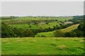 SE1306 : View across the valley from Footpath 165, Cartworth by Humphrey Bolton