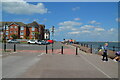 SJ3194 : View North from the end of Tower Promenade along Marine Promenade, New Brighton by Rod Grealish