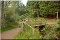 NH7479 : Footbridge over Aldie Burn, Easter Ross by Andrew Tryon