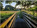 SO8278 : Footbridge across the River Stour by Mat Fascione