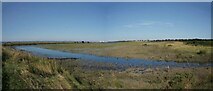  : Saltmarsh Lagoon Panorama by Glyn Baker