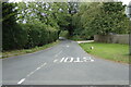 TL8336 : Old Road, Wickham St Paul by Geographer