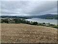 SH8076 : Afon Conwy and the Conwy Valley on a dull day by Richard Hoare