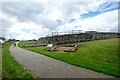 NY7766 : The Southeast corner of Vindolanda by Jeff Buck