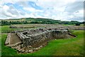 NY7666 : The Bathhouse at Vindolanda by Jeff Buck