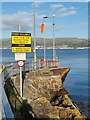 NS1858 : Ferry slipway on Cumbrae by Oliver Dixon