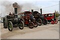 SJ6076 : Steam vehicles at Leigh Arms, Acton Bridge by Chris Allen