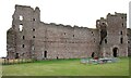 NT5985 : Two towers, Tantallon Castle by Richard Sutcliffe