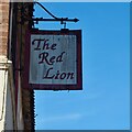 SK7731 : The sign of The Red Lion by David Lally