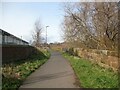 NY3955 : The Caldew Cycleway by Adrian Taylor