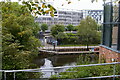 SE3132 : Leeds: River Aire from East Street by Christopher Hilton