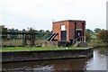 SJ6076 : Acton Bridge machinery room by Chris Allen