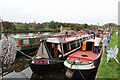 SJ6076 : Acton Bridge - narrowboats by Chris Allen