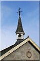 NH9924 : Belfry and weather vane by Richard Sutcliffe