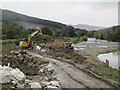 NT3436 : Riverbank work on the Tweed (3) by Jim Barton