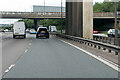 SP0495 : Northbound M6, Great Barr Interchange by David Dixon