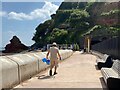 SX9676 : A father at work, Dawlish by Robin Stott