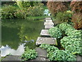 TQ4551 : The Water Garden at Chartwell by Marathon