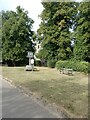 SK8707 : Egleton village sign and seats by David Smith