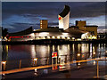 SJ8097 : Imperial War Museum North, Salford Quays by David Dixon