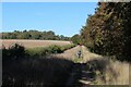 TL5152 : On the Roman Road approaching Copley Hill by Chris Heaton