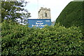 TG2322 : St. Andrew's Church sign by Geographer