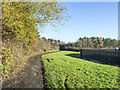 NZ2856 : Path heading for underpass beneath A1231 by Trevor Littlewood