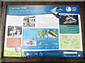 SP9600 : Information Board at Cannon Mill by David Hillas