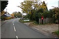 TL8440 : The Street & Bulmer Post Office Postbox by Geographer