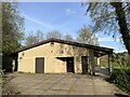 SJ9948 : Closed visitor centre at RSPB Consall Woods by Jonathan Hutchins