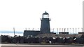 SH2582 : Holyhead - Lighthouse on Admiralty Pier by Colin Park