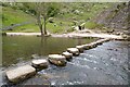 SK1551 : Stepping Stones in Dovedale by Philip Halling