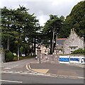 SX9391 : Entrance to Wonford House Hospital, Dryden Road, Exeter by A J Paxton