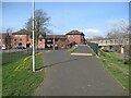 NY3954 : The Caldew Cycleway near East Dale Street by Adrian Taylor