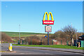 TQ4501 : McDonald's Sign by Wayland Smith