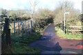 SM9310 : Junction of end of Orchard Court & Brunel Trail by M J Roscoe