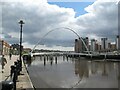 NZ2563 : The Gateshead Millennium Bridge by Adrian Taylor