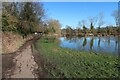 TL4356 : Grantchester Meadows path by Hugh Venables