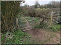 SY1198 : Metal Gate on the Footpath by John P Reeves