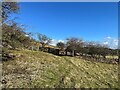 NY9550 : Bridleway gate near Stot Hill by Adrian Taylor