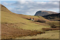 NG4173 : Ruined croft by Nigel Corby