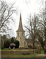 SP1622 : St Mary's Church, Lower Slaughter by Derek Harper