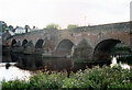 NX9676 : Devorgilla's bridge over River Nith, Dumfries by Jo and Steve Turner