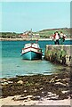 SV8814 : Queuing on the Quay, Bryher, Scilly by Martin Tester